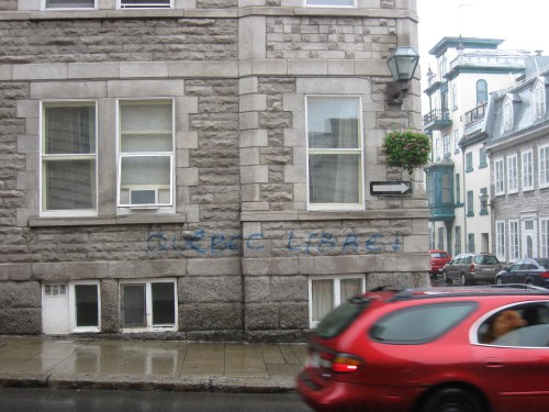 Québec libre!