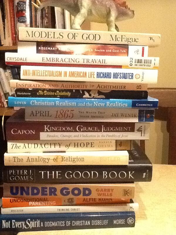 On my dining room table, staring at me reproachfully.